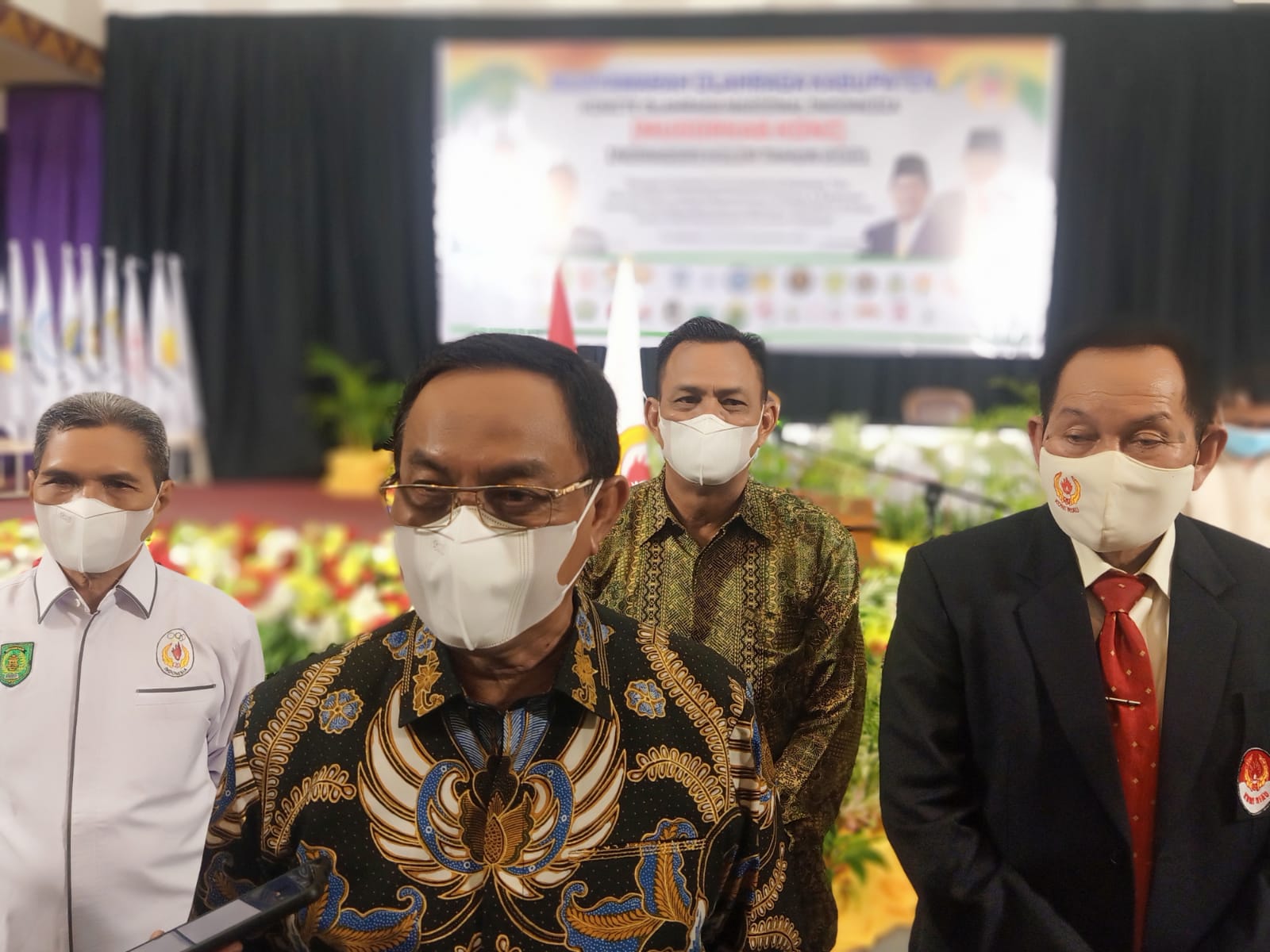 Bupati Wardan Minta KONI Kembalikan Kejayaan Olahraga Inhil