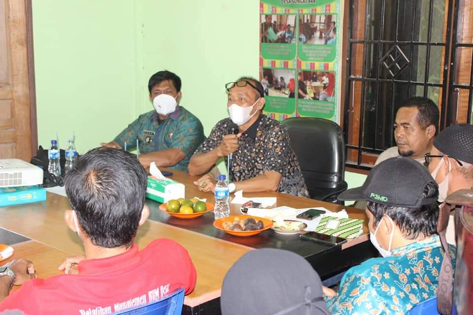 Musyawarah Rencana Pembentukan BUMDes bersama BKAD se-Kecamatan Kempas