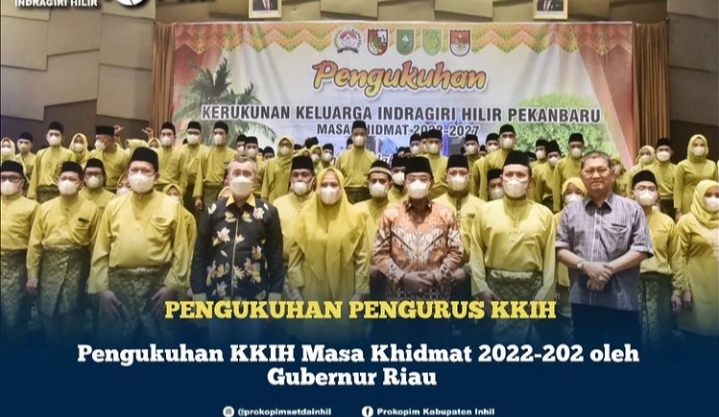 Bupati Wardan Hadiri Pengukuhan KKIH Masa Khidmat 2022-2027