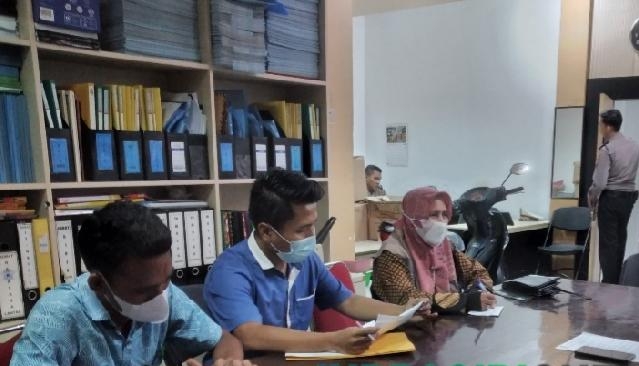 Tim Diskop dan UKM Monitoring Koperasi di Primkopol Polres Inhil