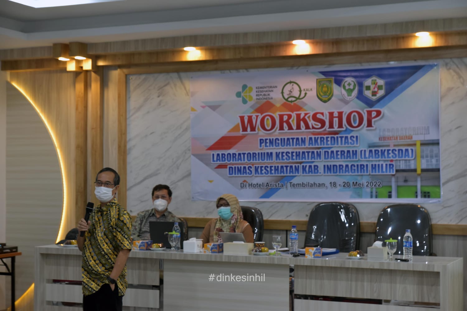 Digelar Dinkes Inhil, 35 Nakes Perwakilan Puskesmas Ikuti Workshop Lakesda