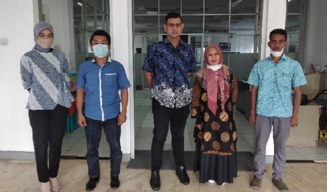 Lakukan Monitoring dan Pembinaan, Diskop dan UKM Inhil Kunjungi Koperasi BNI Tembilahan