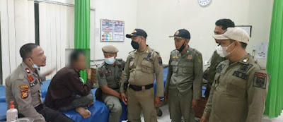 Mengamuk, Satpol PP Inhil Amankan ODGJ