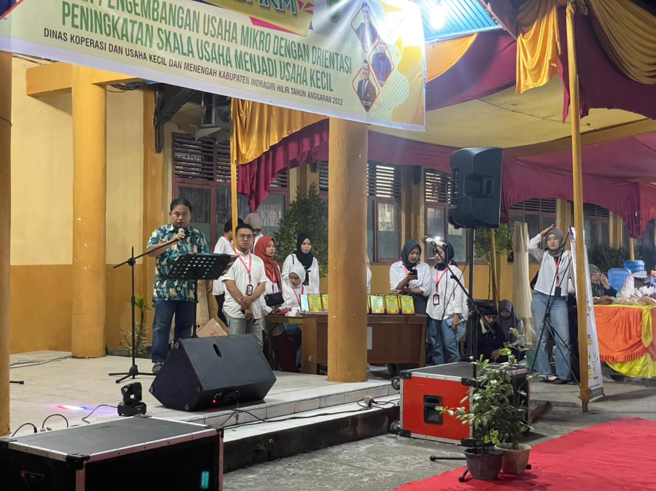Bazar UMKM dan Festival Kuliner Yang di Taja Diskop UKM Inhil Resmi Ditutup