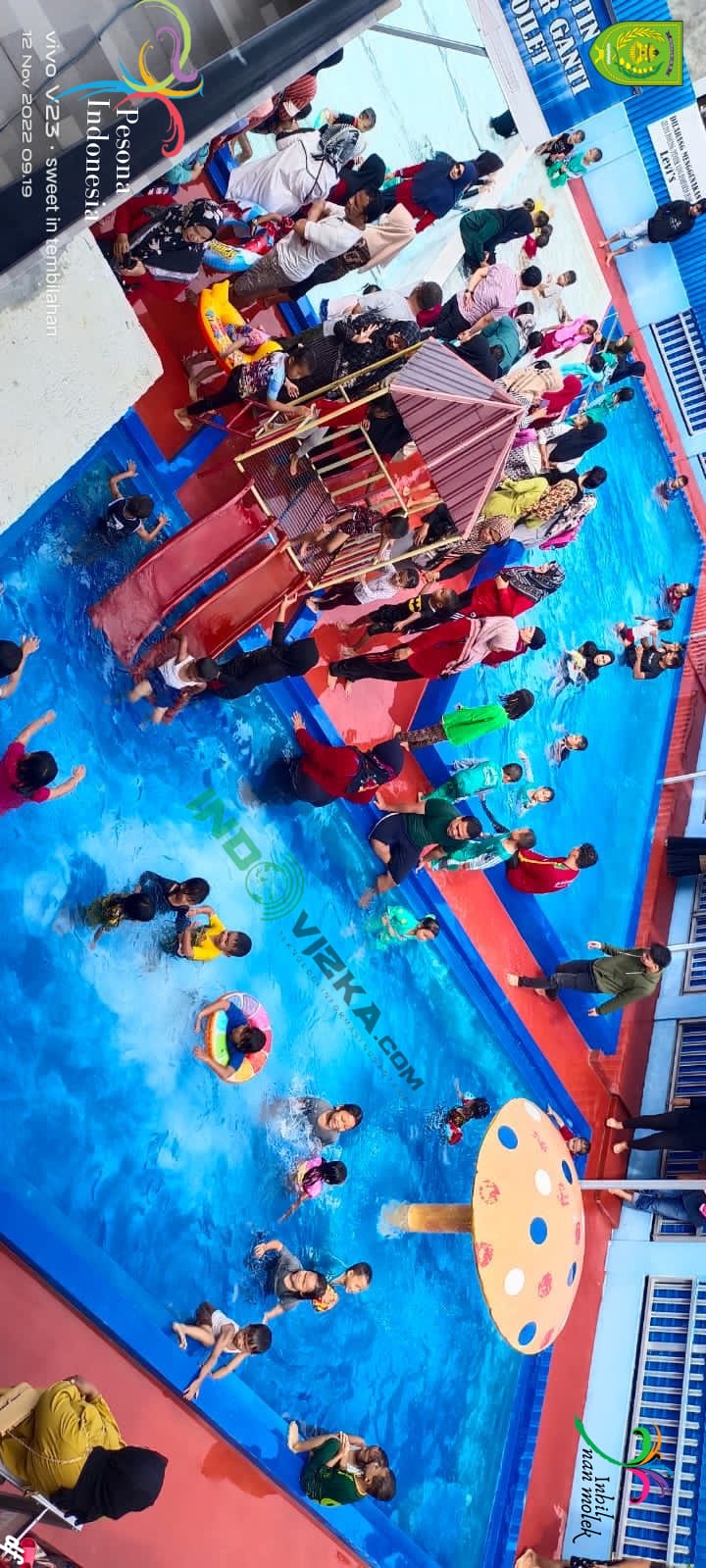 Cukup Bayar Rp.10.000 Untuk Berenang di Kolam Renang Tanjung Uma, Pengunjung Bisa Nikmati Fasilitas Lainnya Gratiss