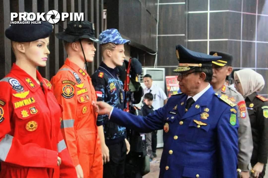 Bupati Inhil Hadiri Peringatan HUT Damkar dan Penyelamatan ke-104