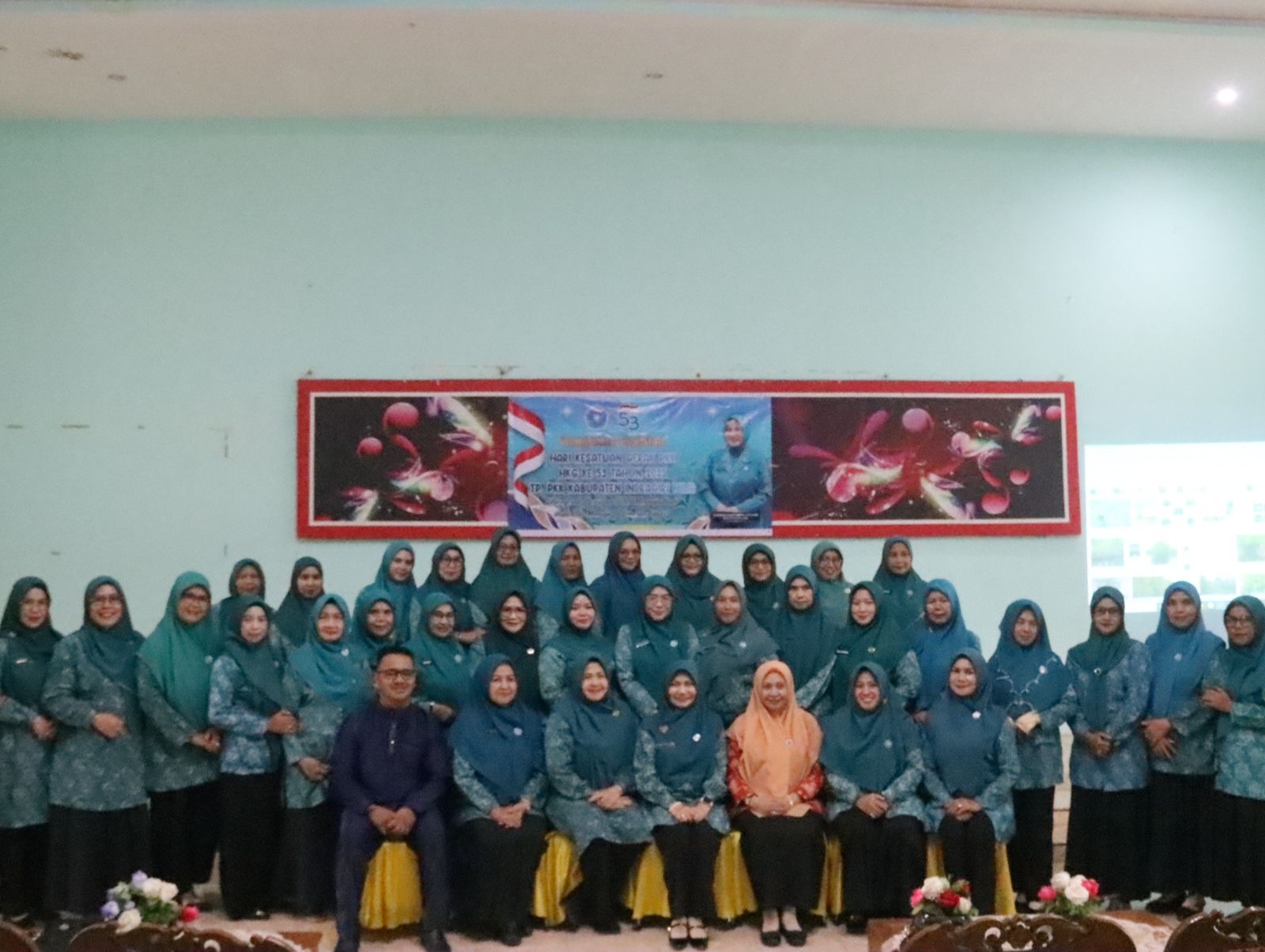 Ketua TP-PKK Inhil Hadiri Peringatan Hkg Pkk ke-53 Dorong Gerakan Bank Sampah