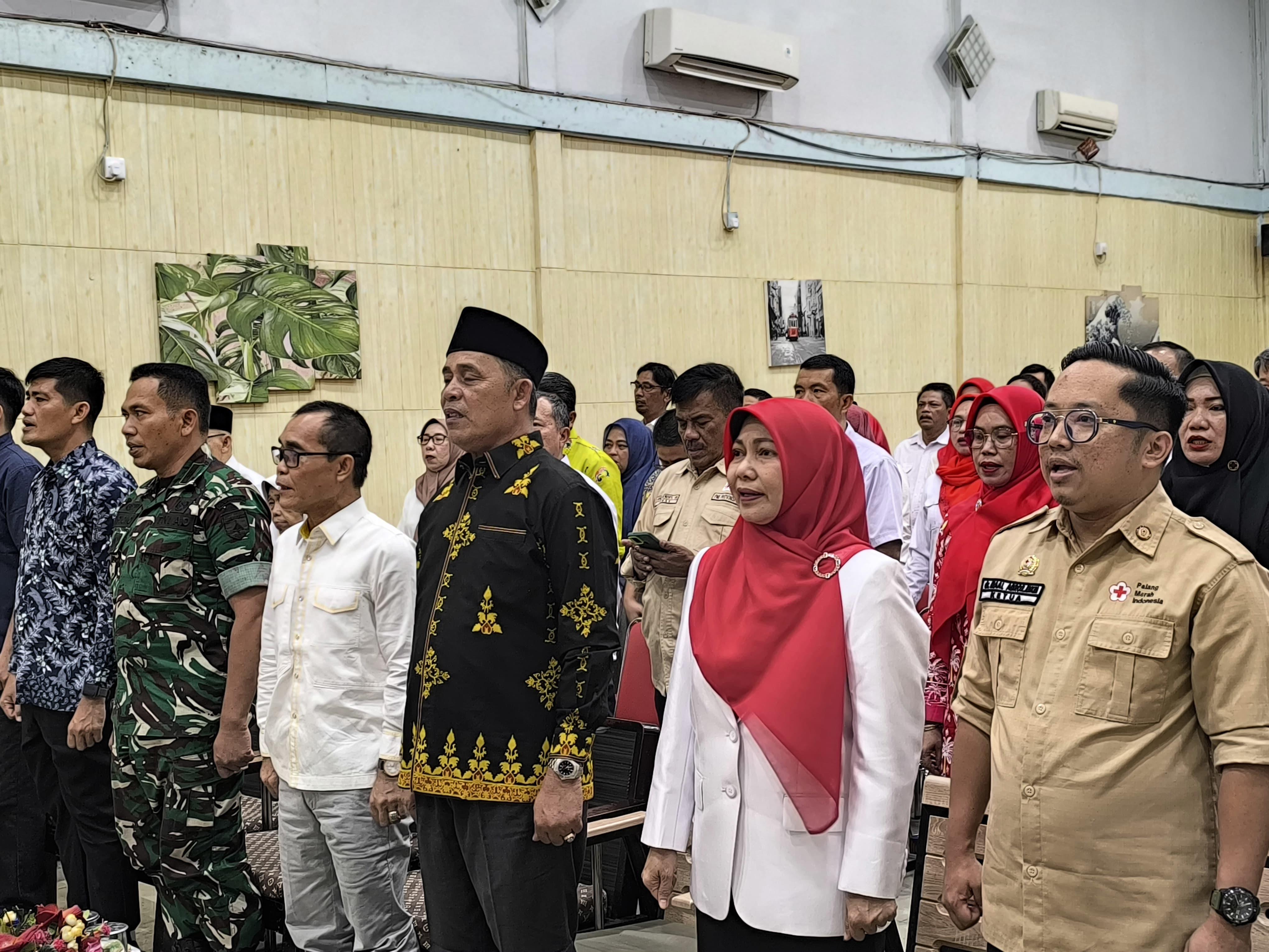 Hj Katerina Susanti Herman Resmi Dilantik Sebagai Ketua PMI Inhil