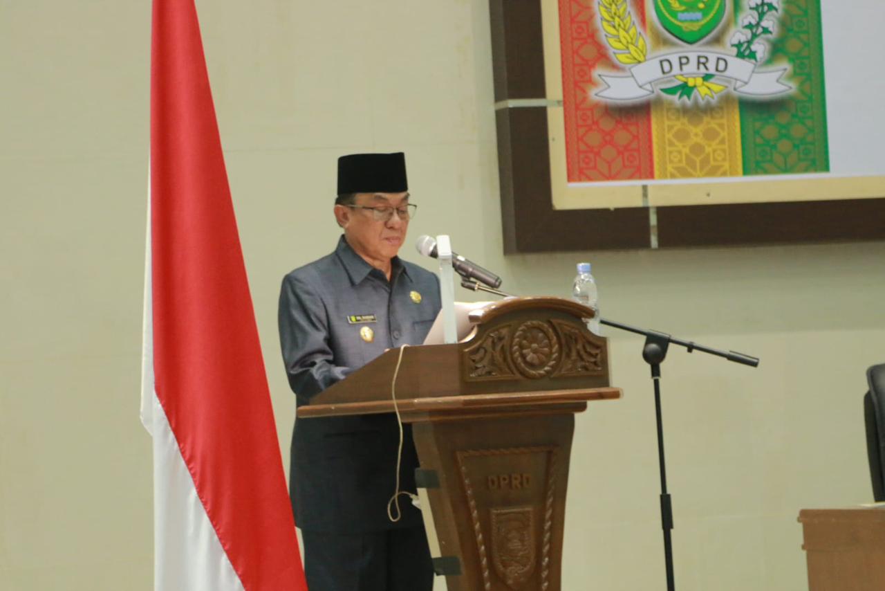 Bupati dan Wakil Bupati Sampaikan Pidato Akhir Masa Jabatan Periode 2018-2023