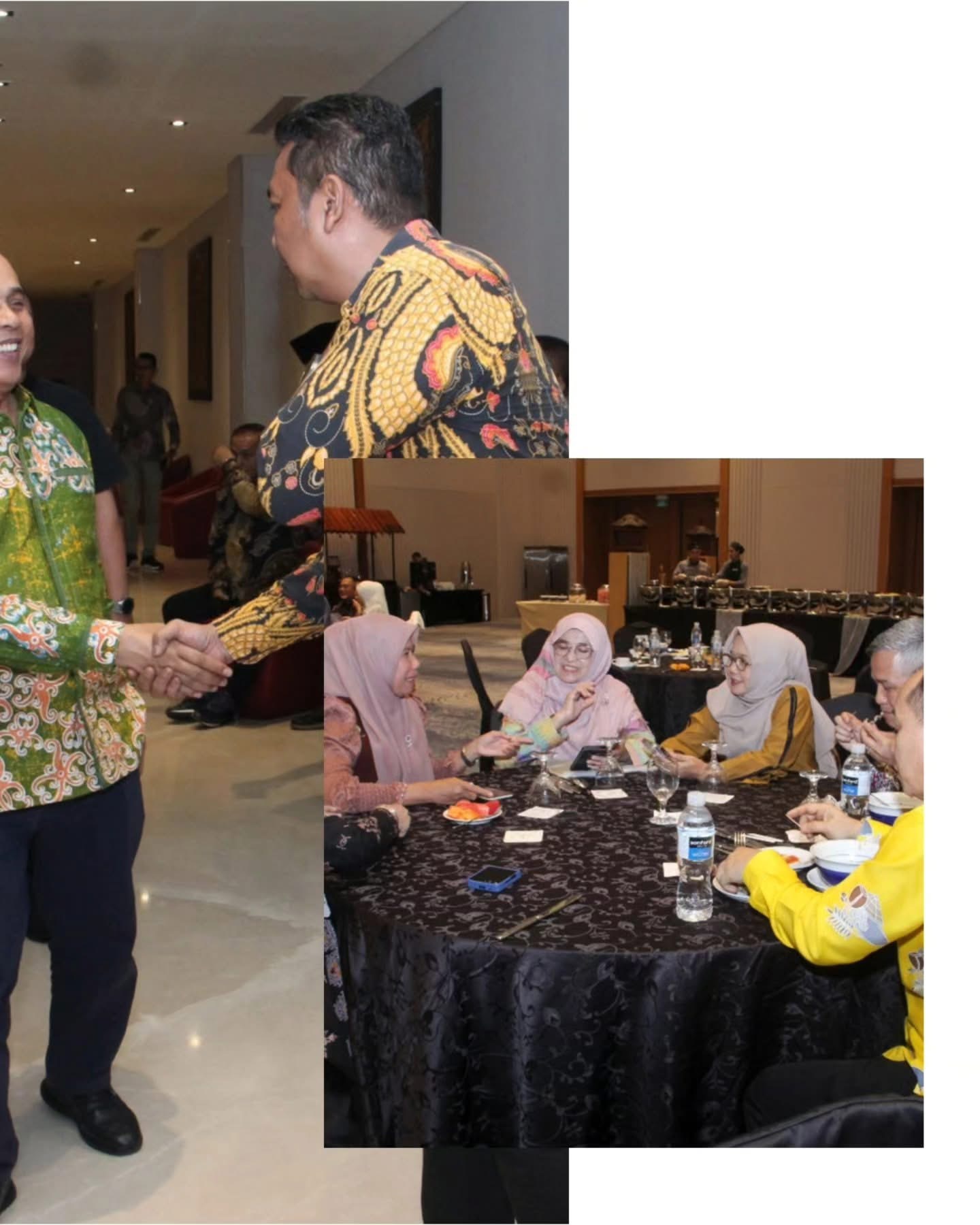 Bupati dan Wabup Inhil Hadiri RUPSLB BANK Riau Kepri Syariah