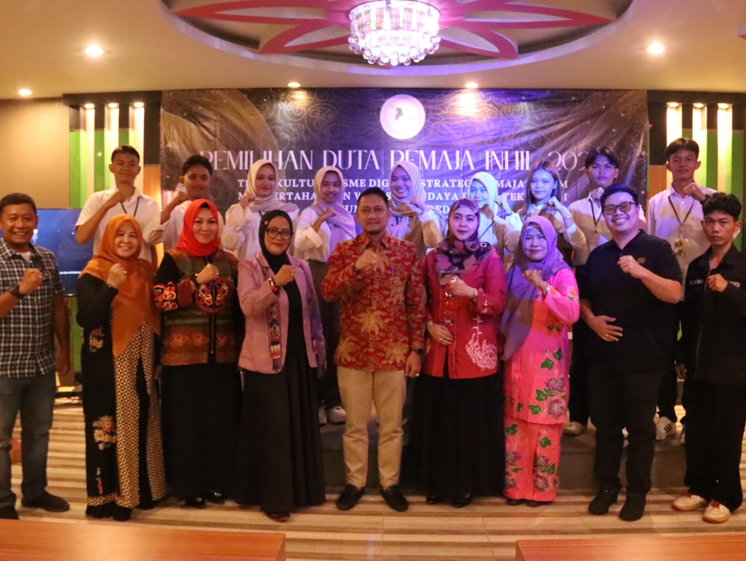 Generasi Muda Unjuk Potensi di Pemilihan Duta Remaja Inhil 2025