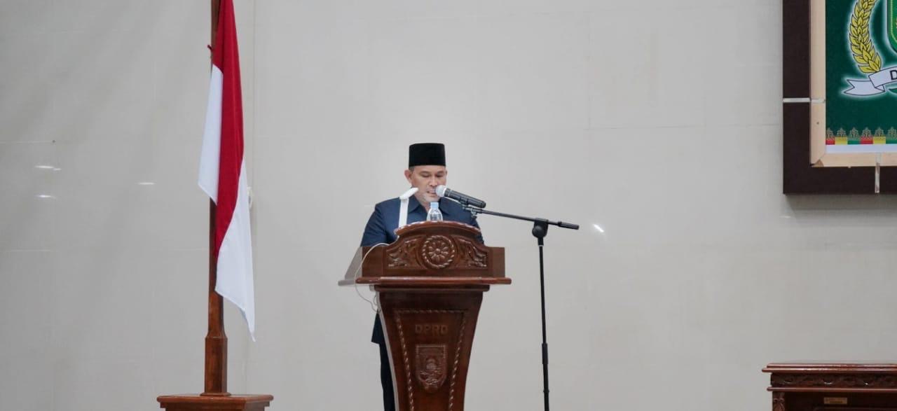 Bupati Inhil Hadiri Rapat Paripurna Ke-12 Tahun Sidang 2025