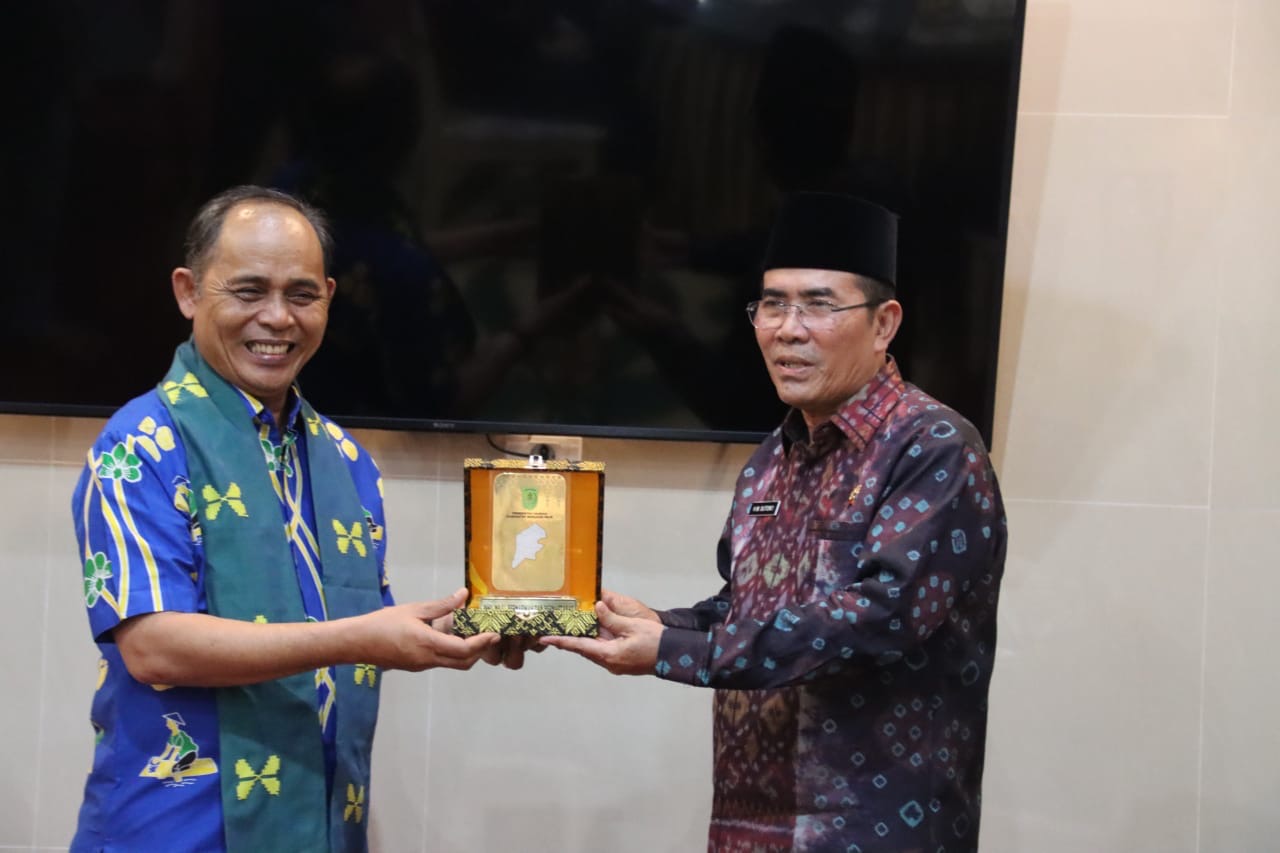 Pererat Silahturahmi, Bupati Inhil Sambut Kedatangan PTA Pekanbaru