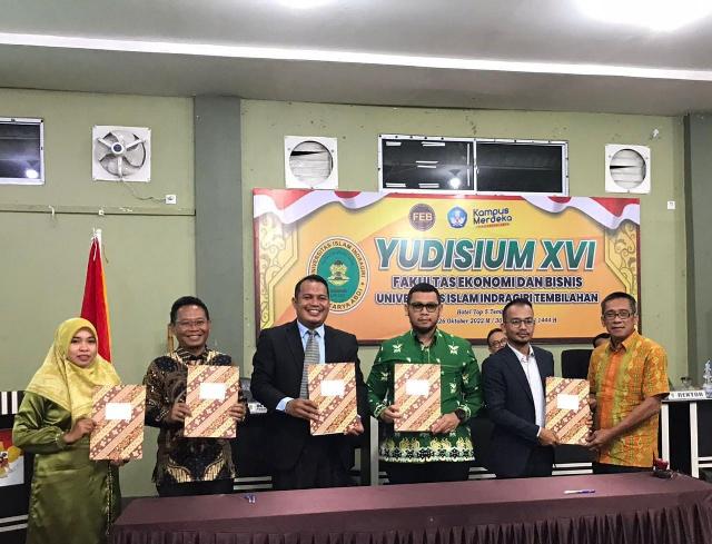 Dinas Koperasi dan UKM Inhil Lakukan MoU Bersama Fakultas Ekonomi dan Bisnis Unisi