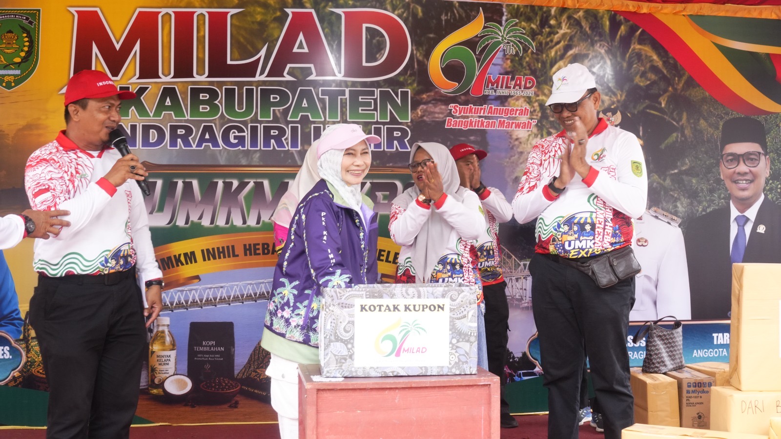 Milad ke-61 Inhil, 6.100 KIA Resmi Diluncurkan